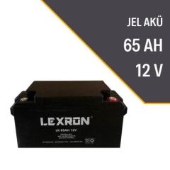 Lexron 12V 65Ah Jel Akü