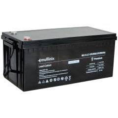 Mullinix - 12V 200AH Kurşun Karbon Jel Akü