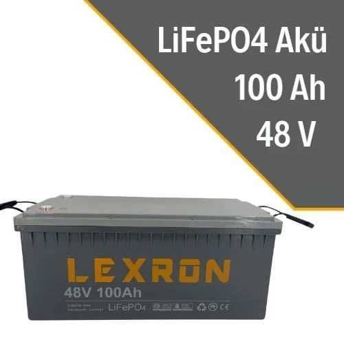 Lexron 100AH 48V Lityum Akü