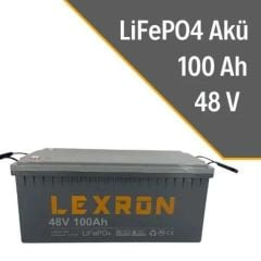 Lexron 100AH 48V Lityum Akü