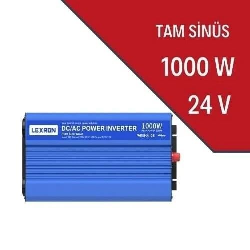 Lexron 1000W-24V Tam Sinüs Inverter