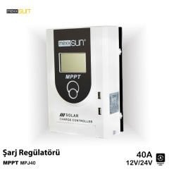 Mexxsun MPJ40 12/24V Şarj Kontrol Cihazı