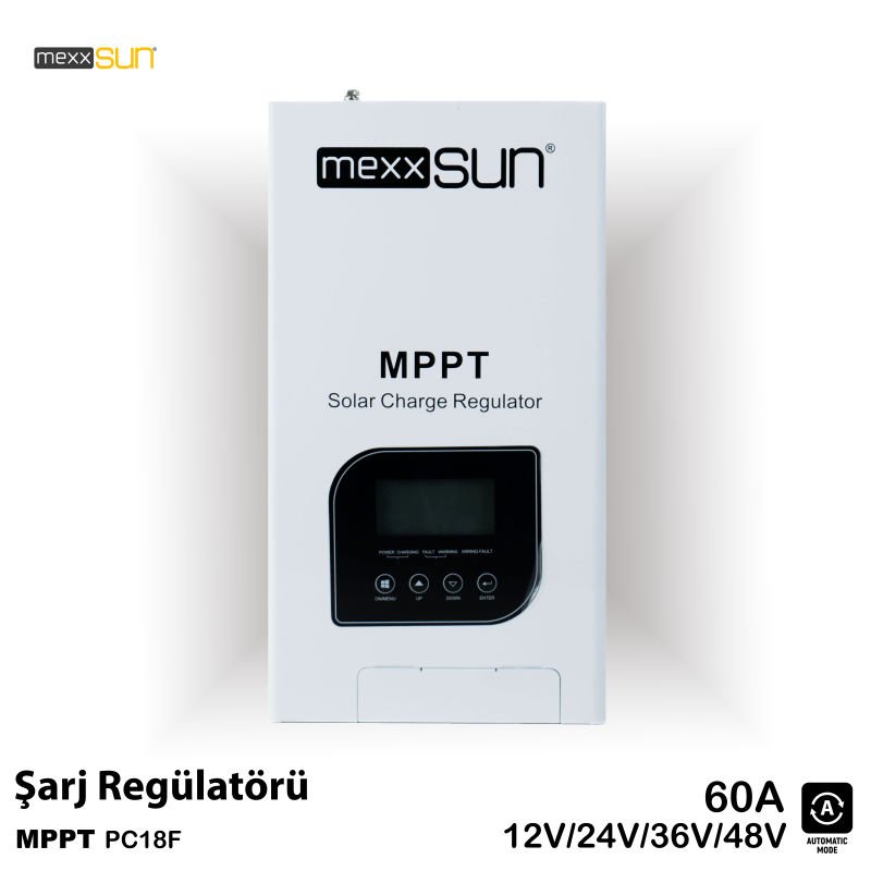 Mexxsun (PC18F) 60A MPPT 12/24/48V Şarj Kontrol Cihazı