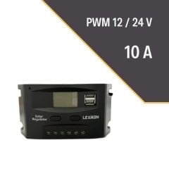 Lexron 10A PWM Şarj Kontrol Cihazı