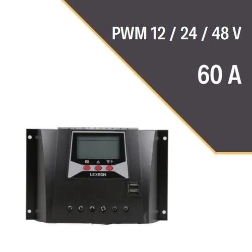Lexron 60A PWM Şarj Kontrol Cihazı