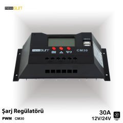 Mexxsun PWM 12/24V (CM30D) Sarj Kontrol Cihazı