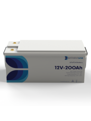 Bataryasan 12V 200Ah ABS Kasa LiFePO4 Akü