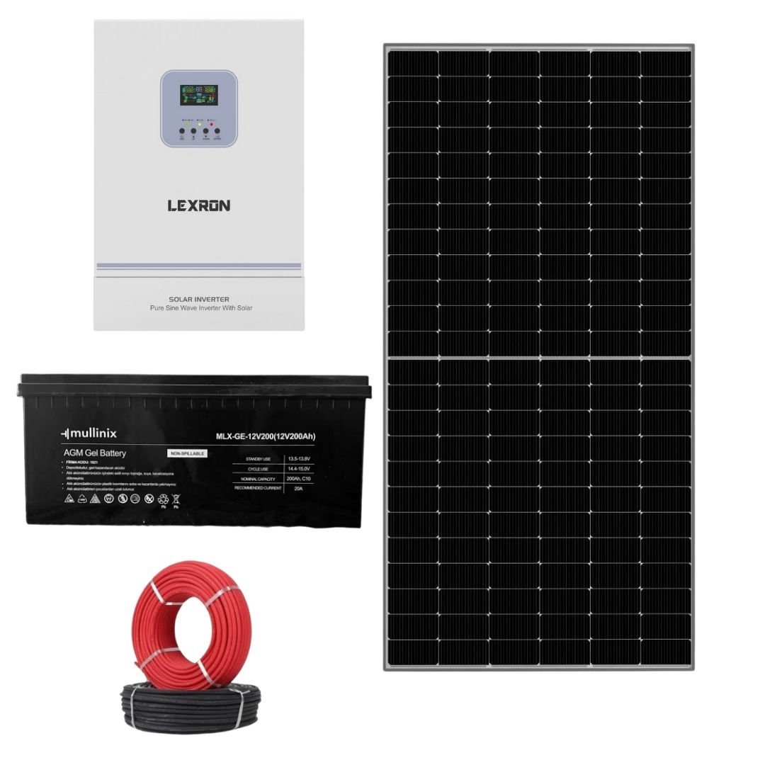 6.2kW Solar Enerji Bağ Evi Paketi