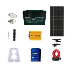 420Wp - 1000W Karavan Solar Enerji Paketi