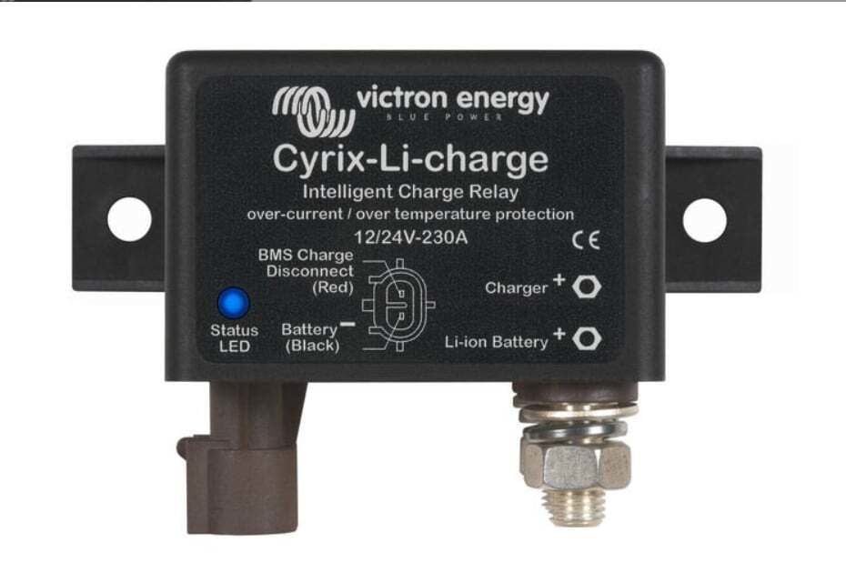 Victron Energy - CYRIX-Li Charge Mikro İşlemci Kontrollü 12/24V 120Ah Akü Birleştirici