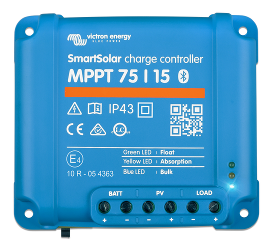 Victron Energy - Smart Solar 75/15 MPPT 12/24V 15A Bluetooth Özellikli Şarj Kontrol Aleti