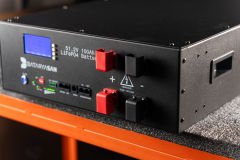 Bataryasan 51.2 V 100Ah Ekranlı Modüler Seri 5 Yıl Garantili LifePO4 Lityum Akü