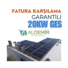 20kW Şebeke Bağlantılı GES - Anahtar Teslim Proje