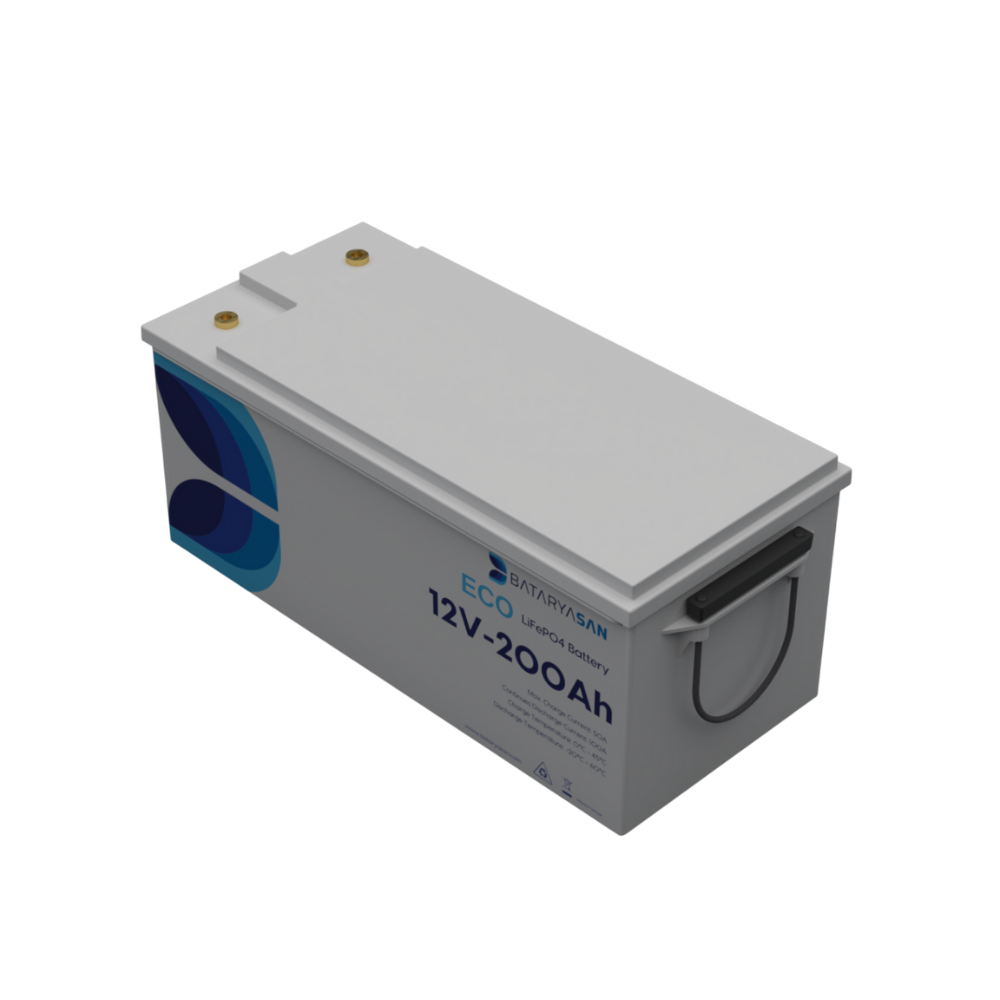Bataryasan ECO - 12V 200Ah LiFePo4 Lityum Akü