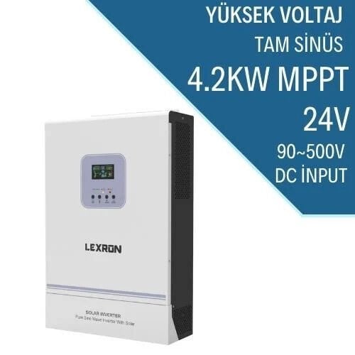 Lexron 4.2kW MPPT Akıllı Tam Sinüs İnverter