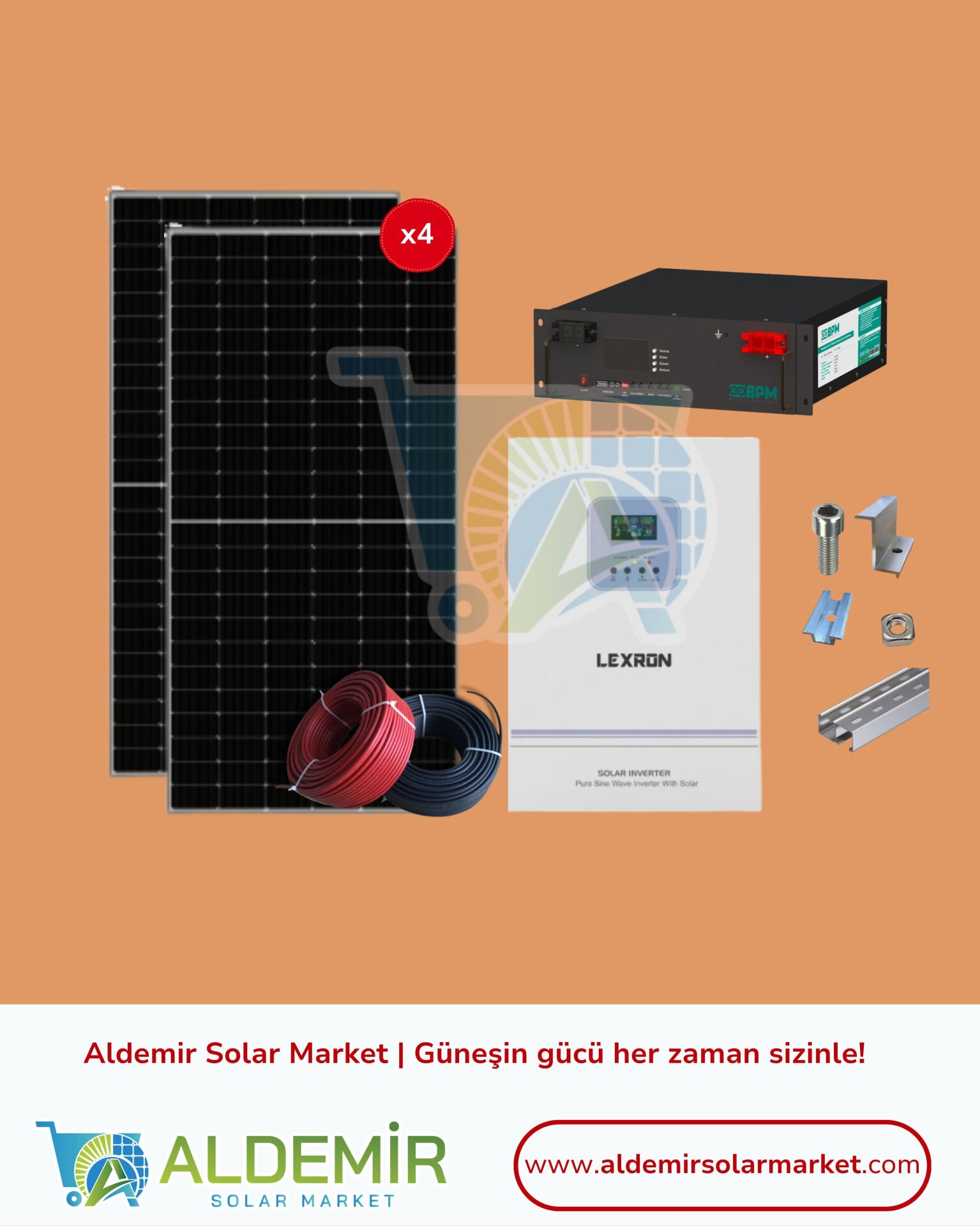 ECO 6.2kW Güneş Enerji Sistemi