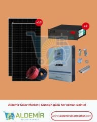 PREMİUM 11kW Güneş Enerji Sistemi