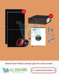 PREMİUM 12kW Güneş Enerji Sistemi